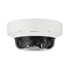 Cámara IP Multisensor 6MP ( 3 Sensores de 2MP) WDR 150 DB, Lente Motorizado 3 - 6 MM /  HPOE / IP66 / IK10 / NEMA 4X