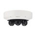 Cámara IP Multisensor 6MP ( 3 Sensores de 2MP) WDR 150 DB, Lente Motorizado 3 - 6 MM / HPOE / IP66 / IK10 / NEMA 4X Cámara IP Multisensor 6MP ( 3 Sensores de 2MP) WDR 150 DB, Lente Motorizado 3 - 6 MM / HPOE / IP66 / IK10 / NEMA 4X