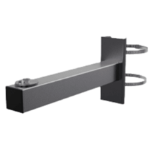 Soporte para Poste F2XX-PM para Cámaras Fijas TNO-X / Acero Inoxidable 304L / Resistente a la Corrosión / Aplicaciones Marinas e Industriales / Peso 3.9 kg