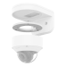 Adaptador de Montaje SBD-137WMA para Cámaras Hanwha Vision / Aluminio Blanco RAL 9003 / Diámetro Ø137.5 mm / Compatible con SBP-137WMW / Tornillo TR20 / Certificaciones EAC RoHS KC CE FCC