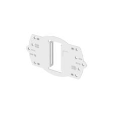 Soporte de Montaje en Poste SBD-140PMB / Material Aluminio / Carga Máxima 5 kg / Compatible con Dispositivos Hanwha Vision / Color Blanco RAL9003 / Dimensiones 121x70x11.2 mm