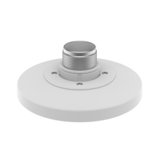 Adaptador tipo plato para Cámara tipo domo Hanwha, necesario para usar accesorios de pared o techo, verificar lista de compatibilidad