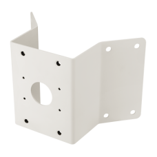 Adaptador de esquina compatible con montaje de pared SBP-300WM1, para domos fijos y PTZ Wisenet en interior o exterior
