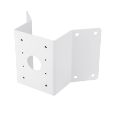 Adaptador de esquina compatible con montaje de pared SBP-300WM1, SBP-300WMW1 para domos fijos y PTZ Wisenet