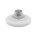Adaptador tipo Plato necesario para montar en Pared o Techo Cámaras Hanwha serie QNV-C