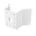 Adaptador de esquina compatible con montaje de pared SBP-300WM1, SBP-300WMW1 para domos fijos y PTZ Wisenet 