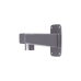  Montaje Recto de Acero Inoxidable para pared compatible con Domos y PTZ Hanwha Serie X