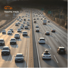 Licencia para camaras serie P Hanwha para plataforma abierta, Solucion de trafico de automoviles