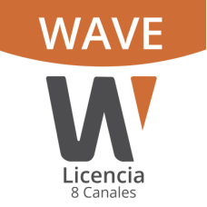 Licencia Wisenet Wave Para 8 Canales  de Grabador Hanwha
