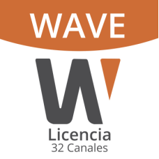 Licencia Wisenet Wave Para 32 Canales  de Grabador Hanwha