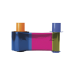 Cartucho ribbon YMCKOK /  200 impresiones / Para DTC4250e, DTC4000