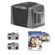 Kit de Impresora de tarjetas PVC DTC1250e/ Una Cara / Incluye: 2 Ribbons Color y Software/ 3 Años Garantia