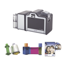 Kit Impresora Retransferencia HDP5000/ Doble Lado/ Incluye Ribbon, Film y Software/ 3 Años Garantía