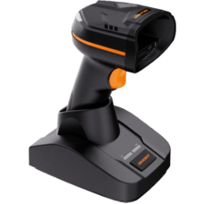 Lector de Códigos Inalámbrico Handheld / Bluetooth 5.0 / 1D y 2D Codes / CMOS 1280 × 1024 / 3150 mAh / IP52 / Cross Laser Aiming / Base Inteligente Lector de Códigos Inalámbrico Handheld / Bluetooth 5.0 / 1D y 2D Codes / CMOS 1280 × 1024 / 3150 mAh / IP52 / Cross Laser Aiming / Base Inteligente