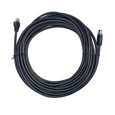 Cable de Red Industrial / Conector M12 A-code 8-pin a RJ45 / PVC 45P / Longitudes 3-30 m (9.8-98.4 ft) / UL y RoHS / Voltaje 30 VDC / Temperatura -20°C a 75°C