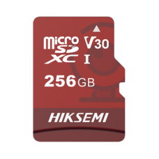 Memoria microSD / Clase 10 de 256 GB / Especializada Para Videovigilancia (Uso 24/7) / Compatibles con cámaras HIKVISION y Otras Marcas / 95 MB/s Lectura / 55 MB/s Escritura