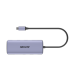 Hub (Adaptador) USB - C / 8 en 1 / 1 Salida HDMI (4K) / 1 Salida USB 2.0 / 3 Salidas USB 3.0 / 1 Salida SD (Memoria SD) / 1 Salida TF (Micro SD) / 1 Entrada USB - C (Carga Rapida / 100 Watts)