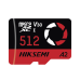 Memoria MicroSD / Clase 10 de 512 GB / Especializada Para Drones Comerciales, Cámaras de Fotografía y de Video / 180 MB/s Lectura / 150 MB/s Escritura