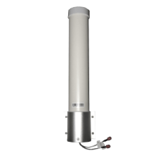 Antena Omnidireccional 360° / 5 GHz / 11 dBi Ganancia / Polarización Dual / IP65 / Montaje en Poste / Conectores SMA Macho Antena Omnidireccional 360° / 5 GHz / 11 dBi Ganancia / Polarización Dual / IP65 / Montaje en Poste / Conectores SMA Macho