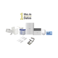 KIT Panel de Alarma HYBRID PRO / 1 Panel Híbrido / 1 Monitor LCD / 2 Contactos Magnéticos Inalámbricos / 1 PIR Inalámbrico / 1 Batería 12 vcc 4.5 Amp