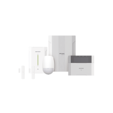 KIT Panel de Alarma HYBRID PRO / 1 Panel Híbrido / 1 Teclado LCD / 2 Contactos Magnéticos Inalámbricos / 1 PIR Inalámbrico