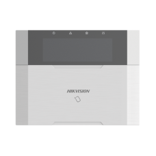 (AX HYBRID PRO) Teclado Compatible con el Panel Hybrid Pro Hikvision DS-PHA64-LP y DS-PHA64-LP(B) / Pantalla LCD / 2 zonas cableadas / 1 salida de alarma / 64 Llaveros