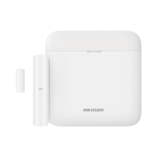 (AX PRO) KIT de Alarma AX PRO / Incluye: 1 Hub con batería de respaldo / 1 Contacto Magnético / Wi-Fi / Compatible con Hik-Connect P2P