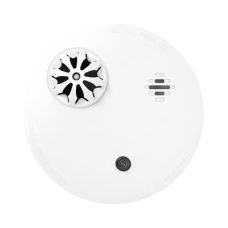 (AX PRO) Detector de Temperatura Inalámbrico para Panel de Alarma HIKVISION / Interior / Soporta Funcionalidad Autónoma / Alerta cuando Excede los 57°C / No compatible con el panel DS-PHA64-LP