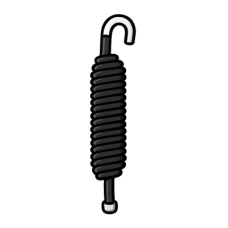 Resorte BLANCO para Barreras Vehiculares Hikvision DS-TMG520