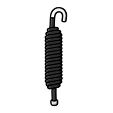 Resorte BLANCO para Barreras Vehiculares Hikvision DS-TMG320