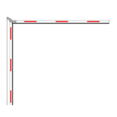 Brazo Articulado 4 mts (2+2) para Barreras Hikvision Serie DSTMG520 / Requiere Enganche Articulado
