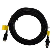 Cable Extensor de Vídeo y Audio de 12 Metros / Conector Tipo Aviación / Compatible con Cámara TURBO Móvil HIKVISION