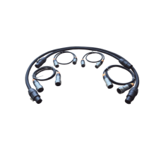 Kit de Cables de Interconexión para Paneles LED de Exterior / Datos y Corriente / Compatible con Familia CD-1AAB y CD-2APA