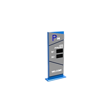 Pantalla Principal de Guía de Estacionamiento / 2 Módulos / Mensaje de Bienvenida / Uso con Aplicación de Guía de Estacionamiento