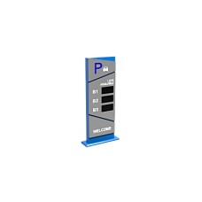 Pantalla Principal de Guía de Estacionamiento / 3 Módulos / Mensaje de Bienvenida / Uso con Aplicación de Guía de Estacionamiento