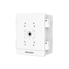 Caja para Videovigilancia para Exterior / Uso en Pared o Poste / IP66 / IK10 / Dimensiones: 387 X 432 X 225 mm / Soporta 3 Dispositivos (PTZ, Bocinas, Cámaras Fijas)