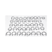 Kit de Refacciones/Accesorios para Paneles LED Hikvision de Renta 3.9mm / Compatible con Paneles de 500 mm x 500 mm