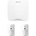 (AX HOME) KIT de Alarma AX HOME / Incluye: 1 Panel con Wi-Fi y GSM 3G/4G / 2 Cámaras PIR Inalámbricas / Compatible con Hik-Connect P2P y Hik-Partner PRO