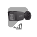 [Dual Light] Bala IP 4 Megapixel / Color Negro /  Lente 2.8 mm / 30 mts IR + 30 mts Luz Blanca / Micrófono Integrado / ACUSENSE Lite / Exterior IP67 / H.265 / PoE  / Micro SD
