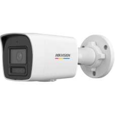 [Dual Light + ColorVu] Bala IP 4 Megapixel / Lente 2.8 mm / 30 mts IR + 30 mts Luz Blanca / Micrófono Integrado / ACUSENSE Lite / Exterior IP67 / dWDR / PoE / Micro SD