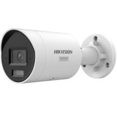 [Dual Light + 2 Micrófonos Integrados] Bala IP 12 Megapixel / Lente 2.8 mm / 40 mts Luz Blanca + 40 mts IR / ACUSENSE / Exterior IP67 / WDR 120 dB / PoE  / Micro SD / Metal / ACUSEARCH