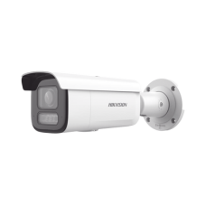 [Dual Light + 2 Micrófonos Integrados]  Bala IP 8 Megapixel (4K) / Lente Motorizado 2.8-12 mm / 60 m Luz Blanca + 60 m IR / AcuSense / Exterior IP67 / IK10 / WDR 120 dB / PoE 802.3at / ONVIF / Alarmas I/O / Micro SD / ACUSEARCH