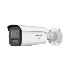 [Dual Light + ColorVu 3.0 + HikAI] Bala IP 8 Megapixel / Lente 4 mm / 60 mts IR + Luz Blanca / Exterior IP67 / Estrobo Azul y Rojo / WDR 130 dB / ACUSENSE 3.0 / Metal / NEMA 4X / ACUSEARCH
