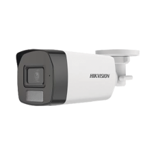 [Dual Light + ColorVu] Bala TURBOHD 3K (5 Megapixel) / Lente 2.8 mm / 40 mts IR + 40 mts Luz Blanca  / Gran Angular 104.5° / Exterior IP67 / Micrófono Integrado / dWDR / 4 Tecnologías