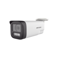 [Audio Bidireccional + Dual Light + ColorVu] Bala TURBOHD 4K (8 Megapixel) / Lente 3.6 mm / 80 mts IR EXIR + 80 mts Luz Blanca / Micrófono y Bocina Integrado / Exterior IP67 / Metal / dWDR