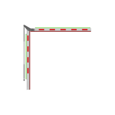 Brazo Articulado 3 mts (1.5+1.5) con Iluminación para Barreras Hikvision Serie DS-TMG320