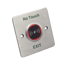 Boton de Salida Sin Contacto / Perfil Ancho / Fabricado en Aluminioo / NC / NO