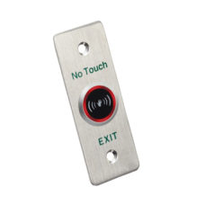 Botón de Salida Sin Contacto / LED Indicador / Normalmente Abierto y Cerrado / Distancia Ajustable de Detección