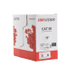 Bobina de Cable UTP 305 Metros (1000 Pies) / Cat5E (24 AWG) / Color Blanco / PVC (CM) / Uso en Interior / 100% Cobre / Aplicaciones de CCTV y Redes de Datos