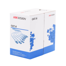 Bobina de Cable de 305 m (1000 ft) Cat 6 / 100% Cobre / Color Azul / Uso en Interior / PVC